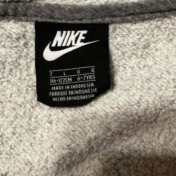Nike zip up hoodie boys size 7 - Picture 6 of 7